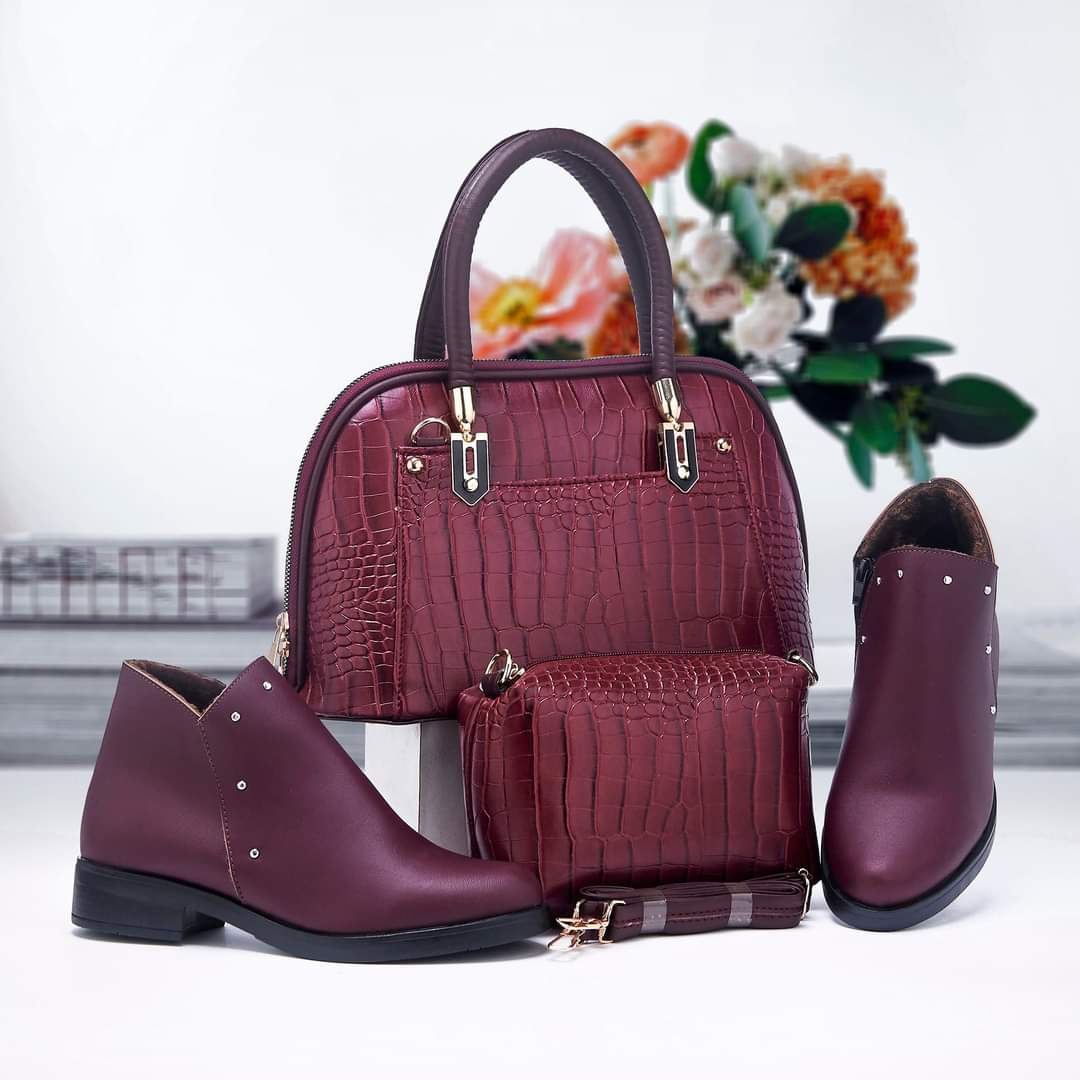 Ensemble sac à main et bottines - TRENDIESTY