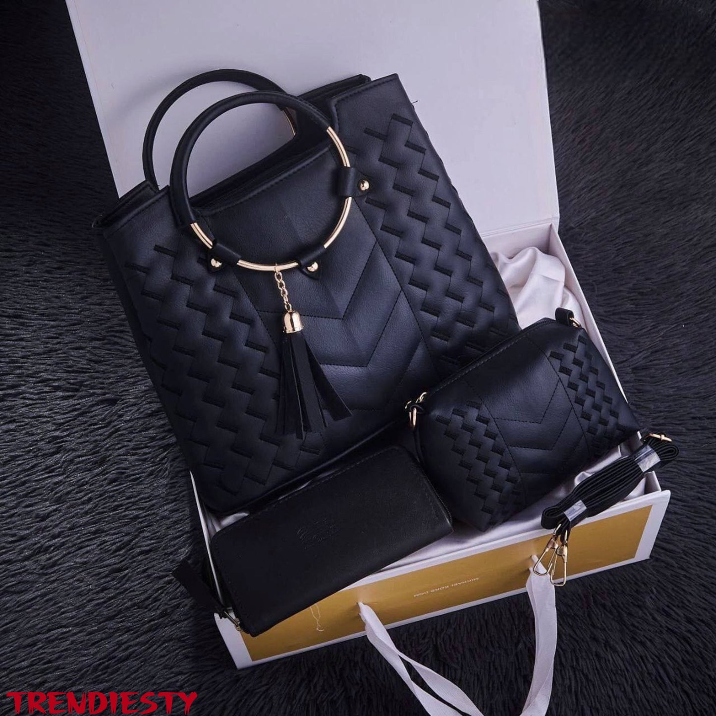Pack Sac à main 3 Pièces by Trendiesty Modèle 212 - TRENDIESTY