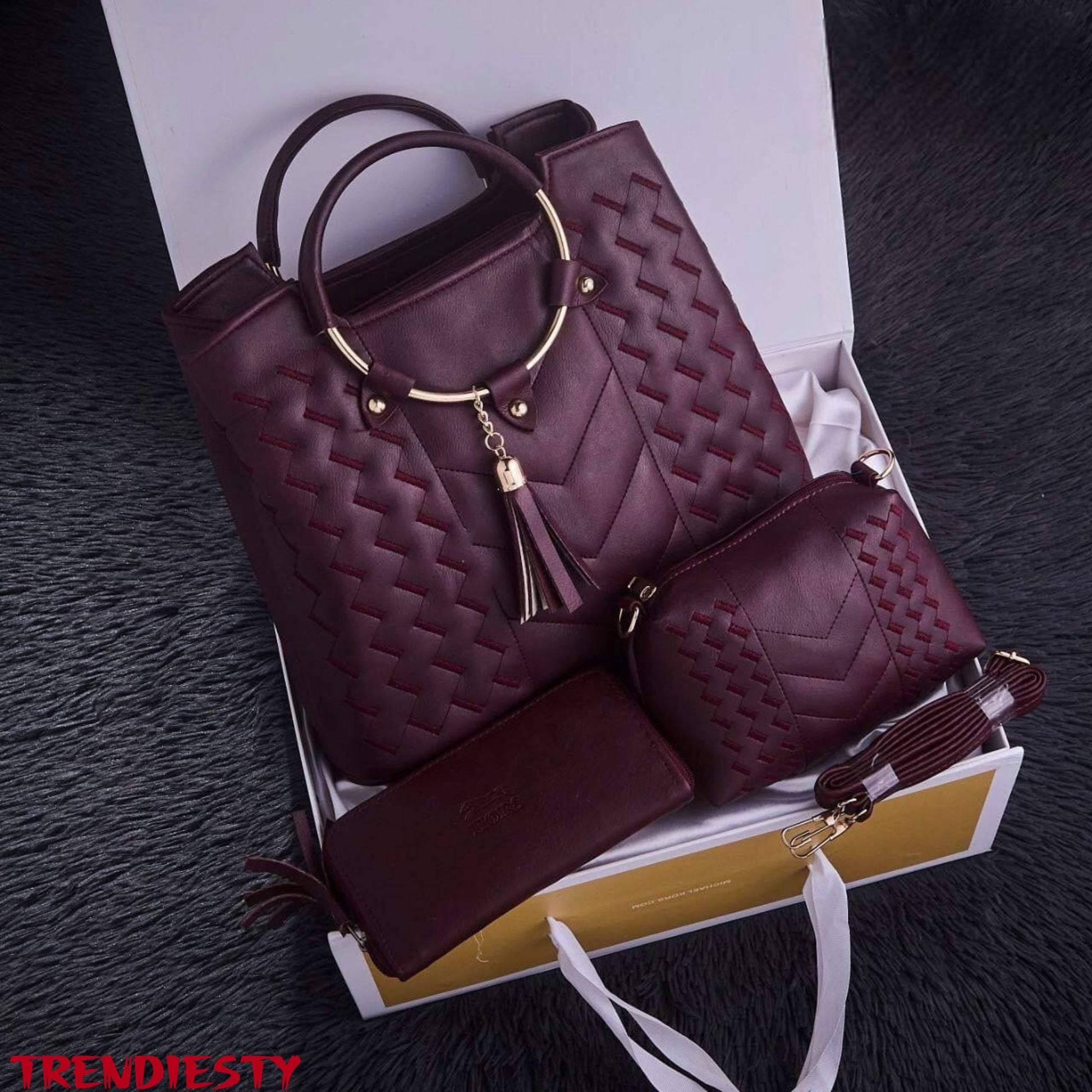 Pack Sac à main 3 Pièces by Trendiesty Modèle 212 - TRENDIESTY
