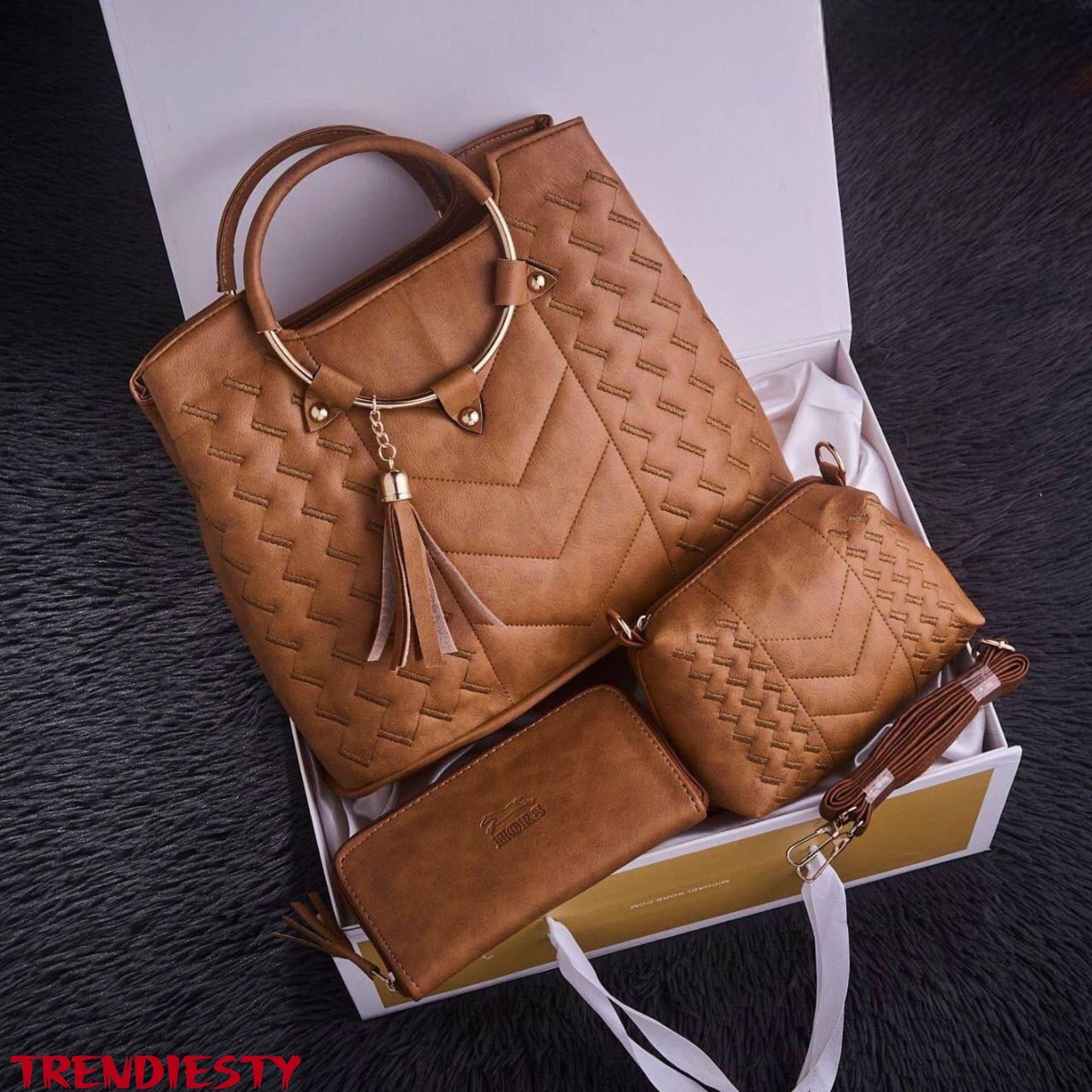 Pack Sac à main 3 Pièces by Trendiesty Modèle 212 - TRENDIESTY