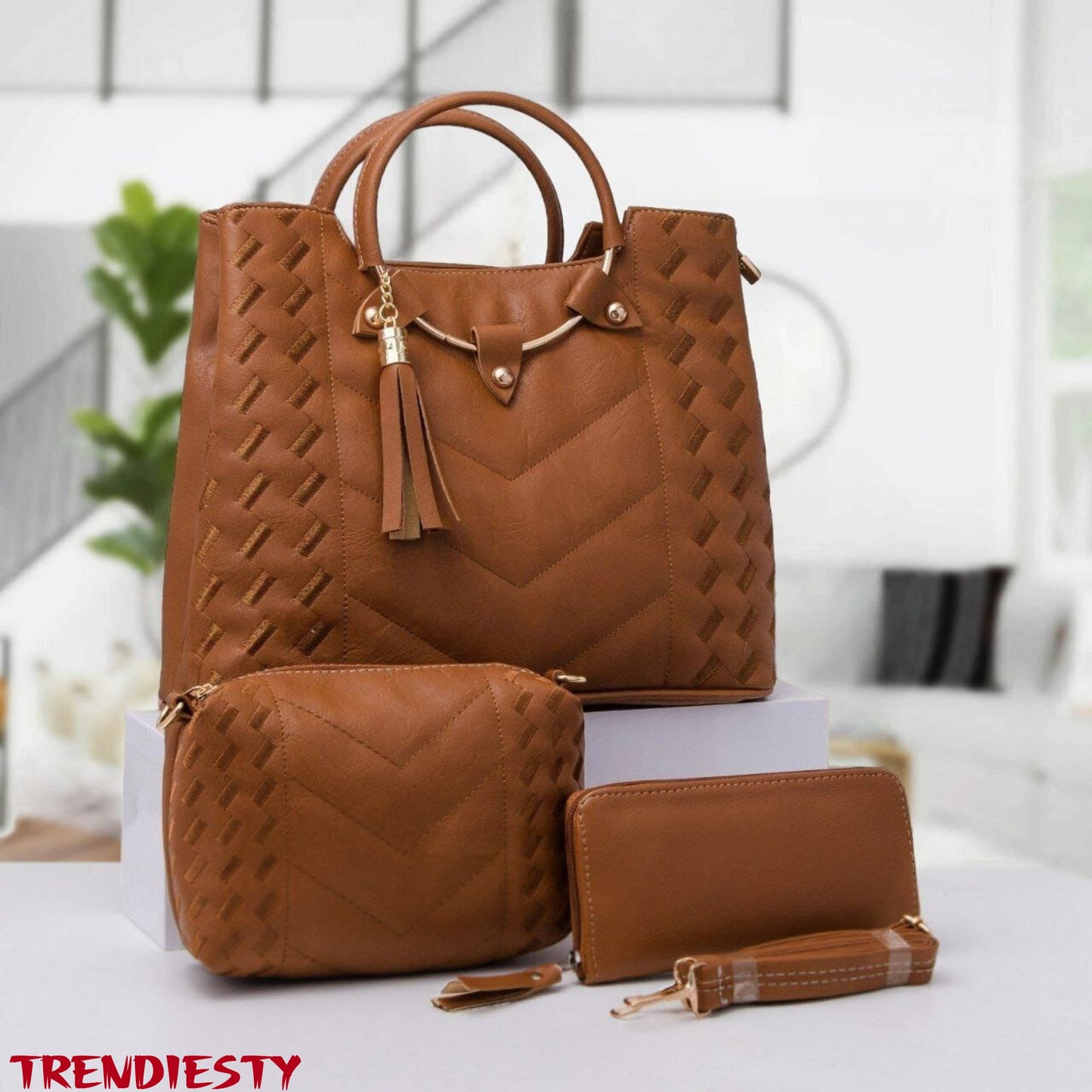 Pack Sac à main 3 Pièces by Trendiesty Modèle 212 - TRENDIESTY