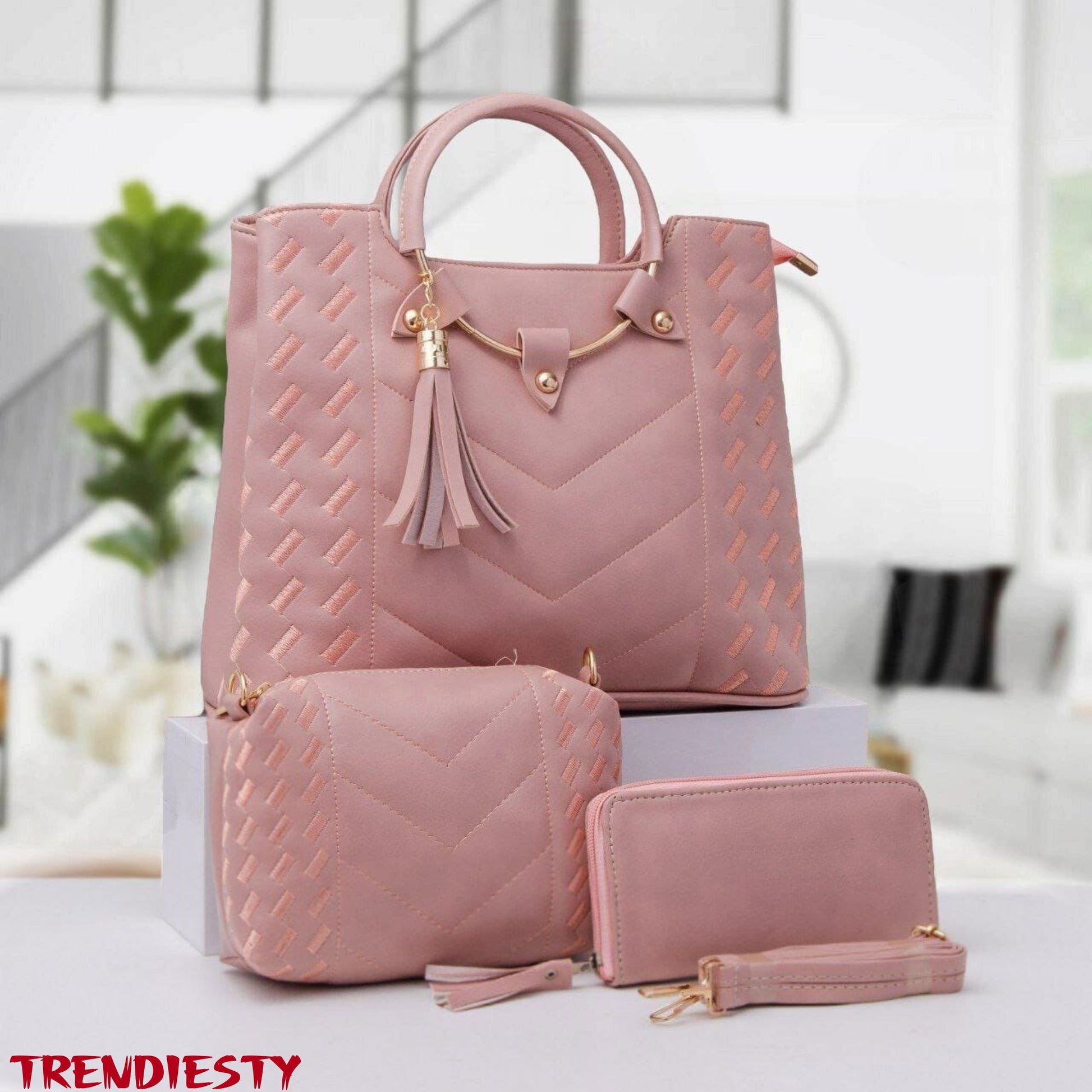 Pack Sac à main 3 Pièces by Trendiesty Modèle 212 - TRENDIESTY