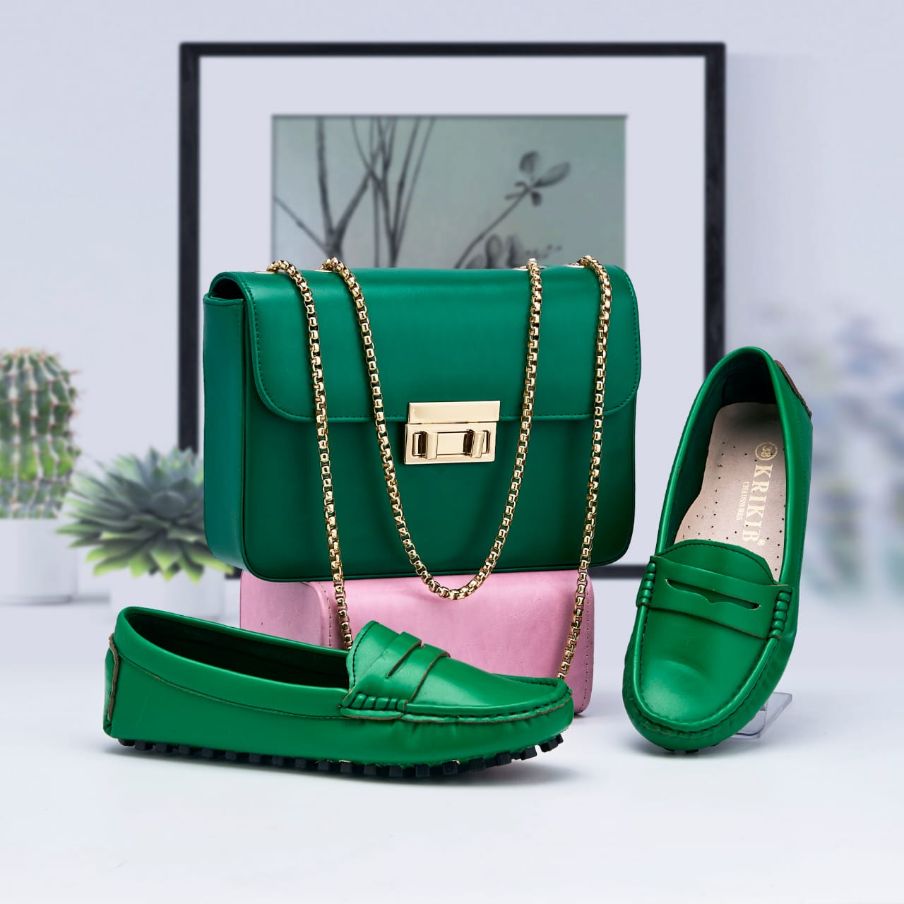 Pack Sac à Main et Mocassins Pour Femme - TRENDIESTY