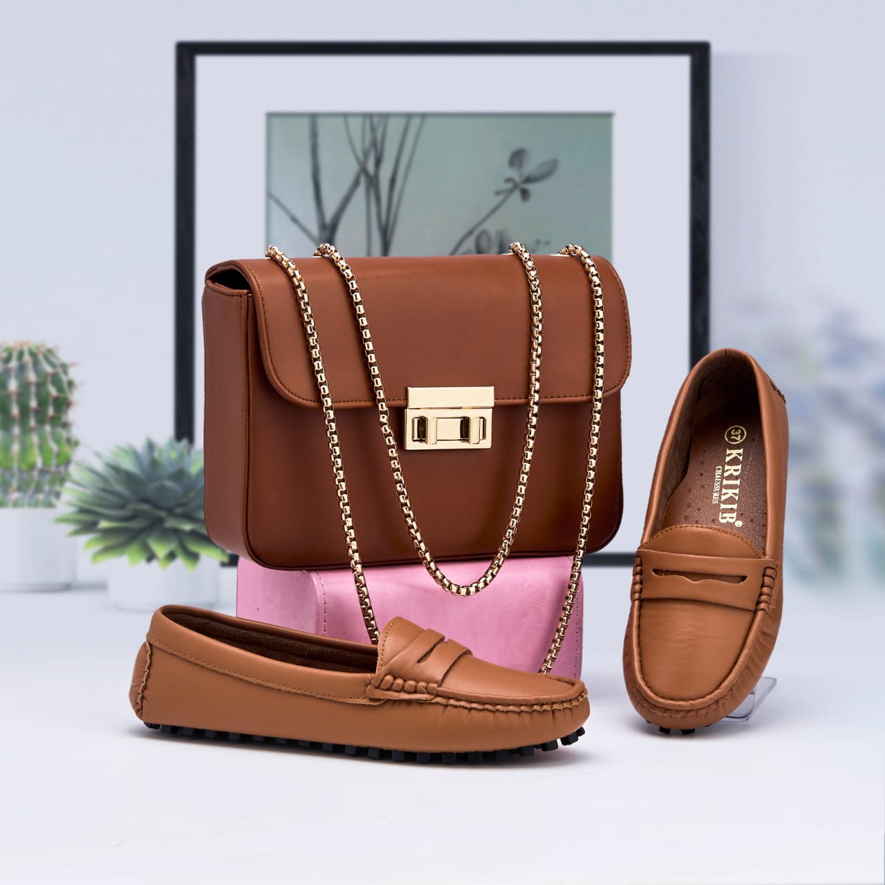 Pack Sac à Main et Mocassins Pour Femme - TRENDIESTY