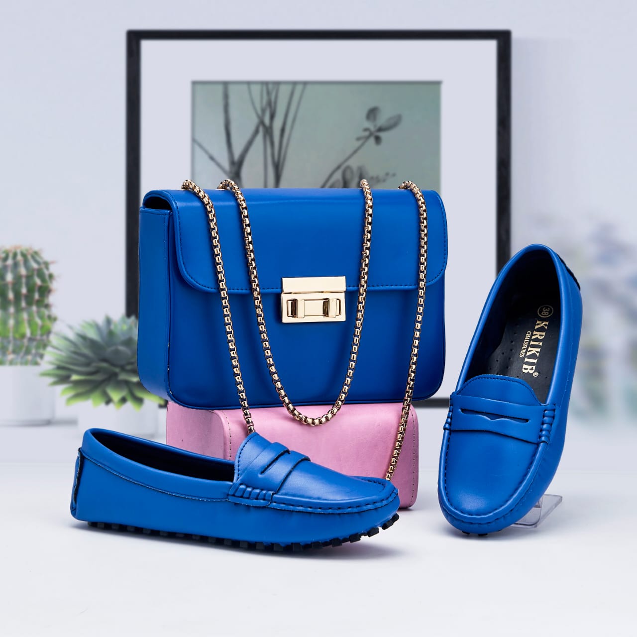 Pack Sac à Main et Mocassins Pour Femme - TRENDIESTY