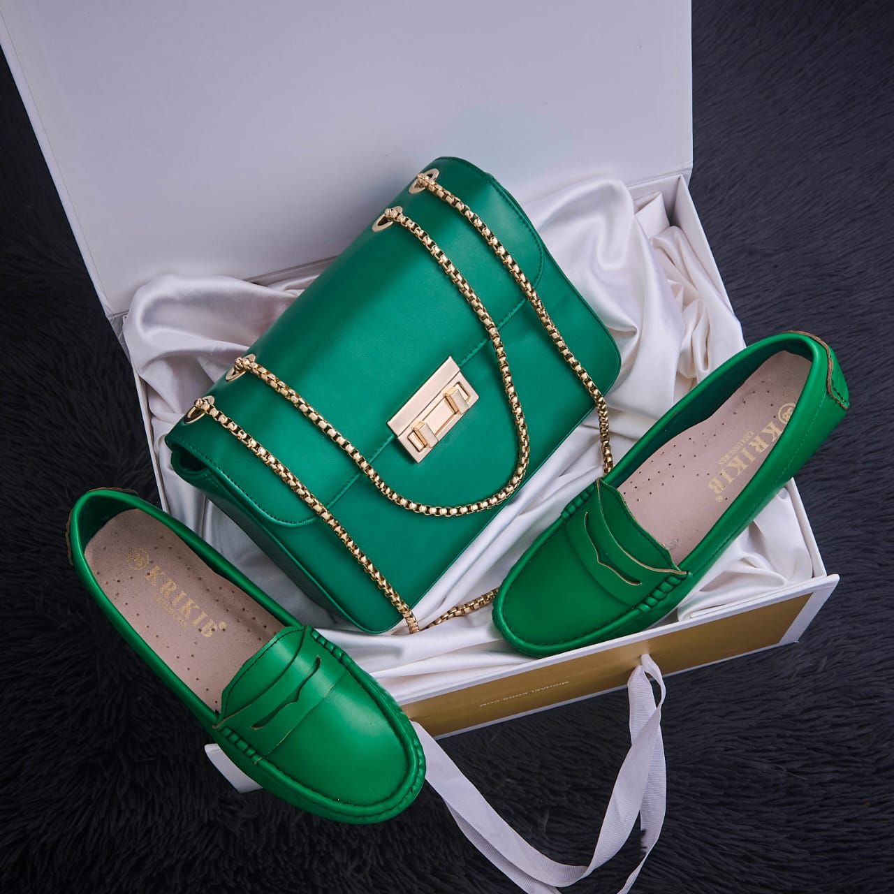 Pack Sac à Main et Mocassins Pour Femme - TRENDIESTY
