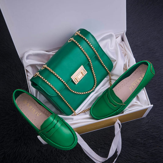 Pack Sac à Main et Mocassins Pour Femme - TRENDIESTY