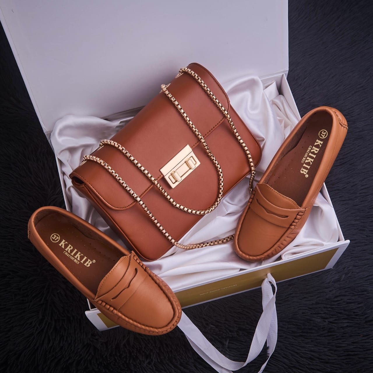 Pack Sac à Main et Mocassins Pour Femme - TRENDIESTY
