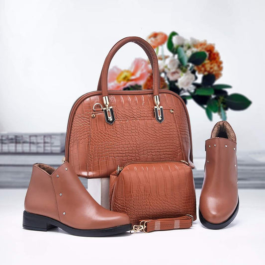 Ensemble sac à main et bottines - TRENDIESTY