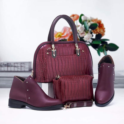 Ensemble sac à main et bottines - TRENDIESTY