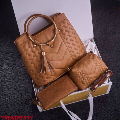 Pack Sac à main 3 Pièces by Trendiesty Modèle 212 - TRENDIESTY