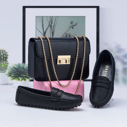 Pack Sac à Main et Mocassins Pour Femme - TRENDIESTY